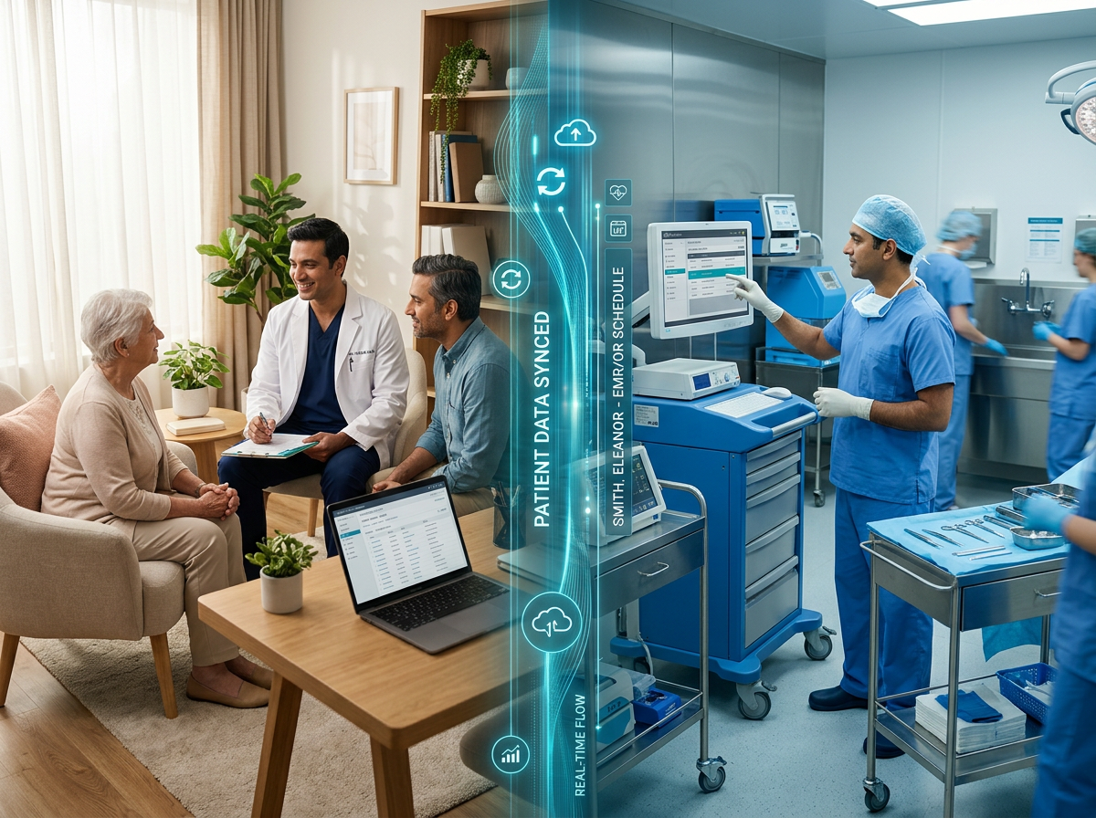 Multi-location visibility