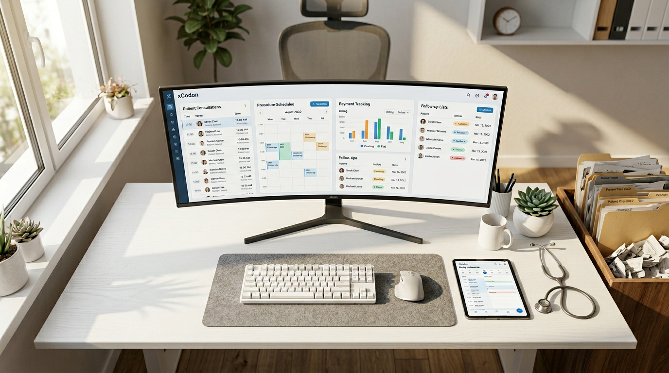 xCodon platform overview - Your practice fully organised